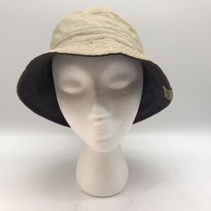 Levi Strauss Signature Reversible Khaki & Navy Bucket Hat OSFM Fishing Beach Cap